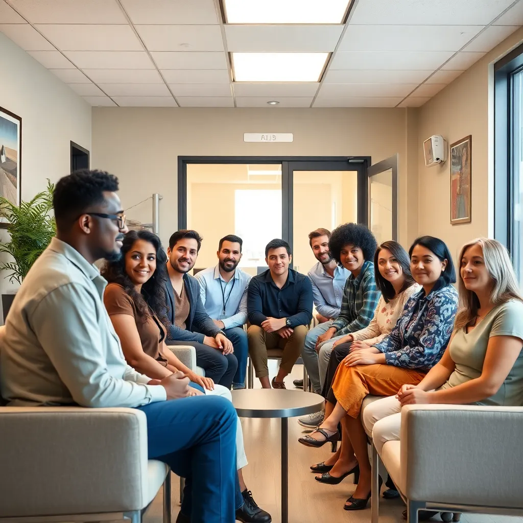 A diverse group of Californians representing the broad population served by Medi-Cal addiction treatment coverage